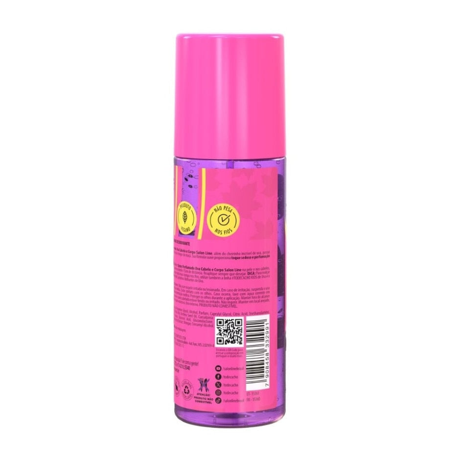 Spray Perfumado Salon Line Kids Uva 200ml