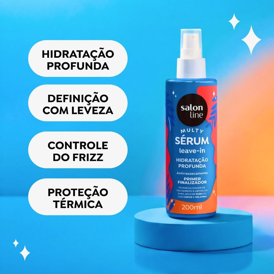 Óleo Sérum Salon Line Cachos dos Sonhos Multy Hidratação Profunda 200 ml