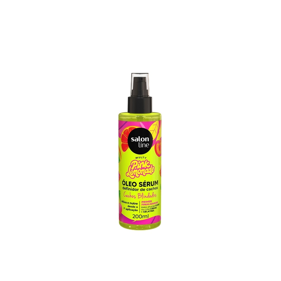 Óleo Sérum Salon Line Cachos dos Sonhos Multy Pink Lemonade 200 ml