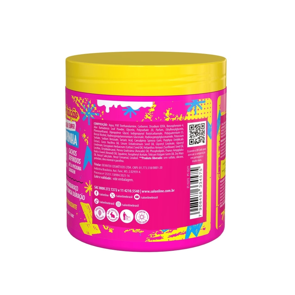 Gel Cola Salon Line #ToDeCacho Cachos Icônicos 500g