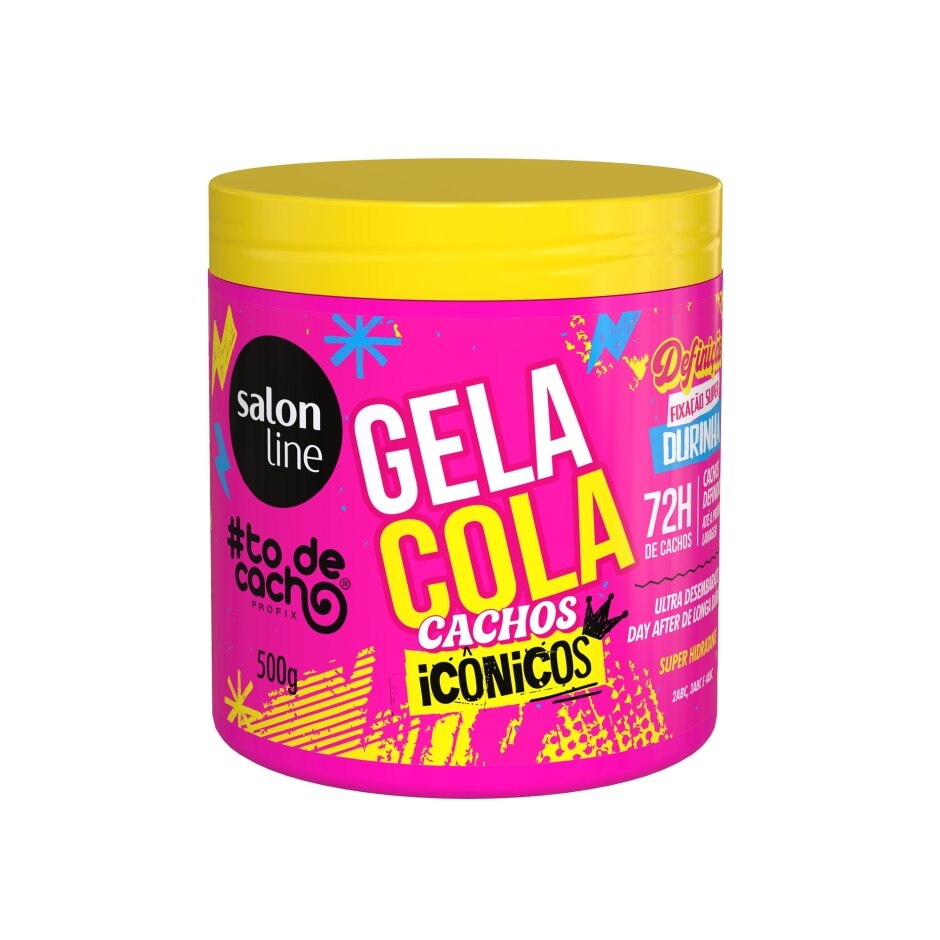 Gel Cola Salon Line #ToDeCacho Cachos Icônicos 500g