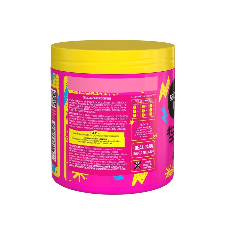 Gel Cola Salon Line #ToDeCacho Cachos Icônicos 500g