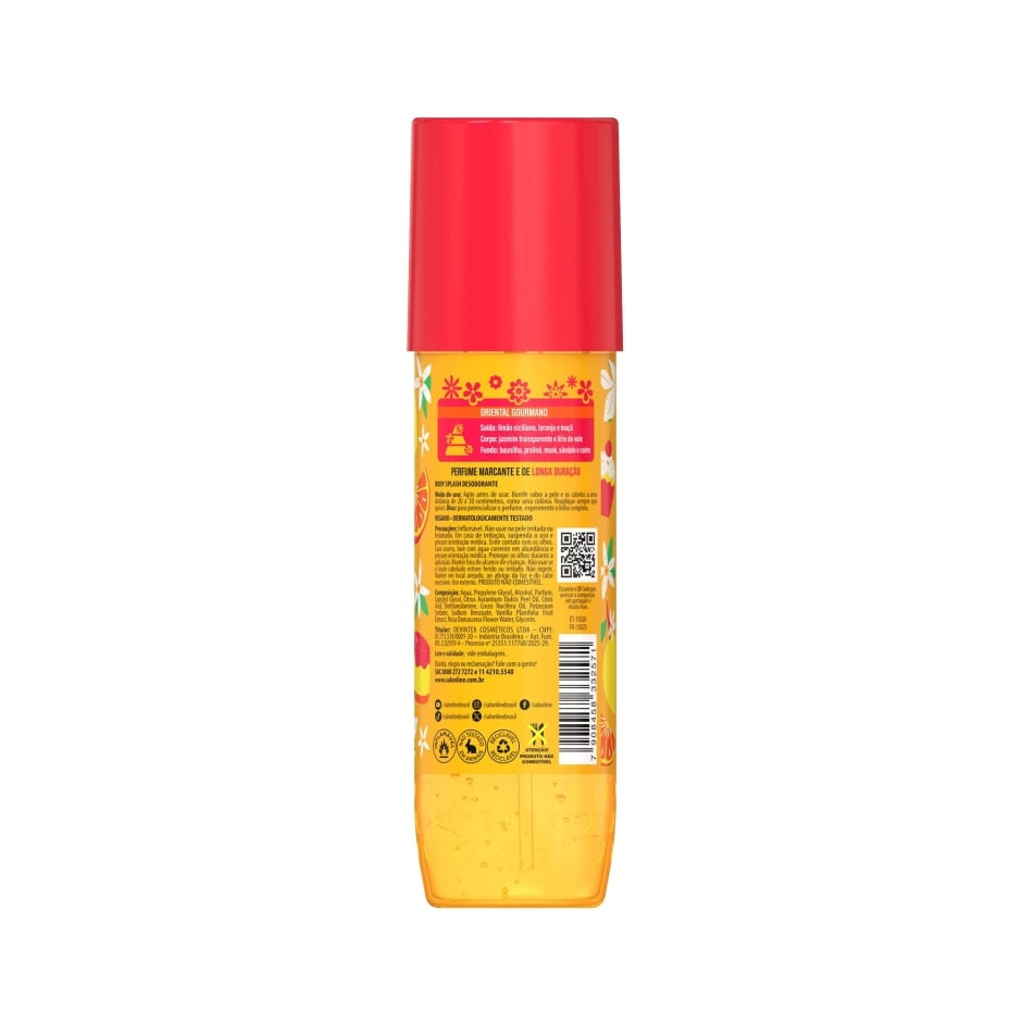 Body Splash Salon Line Xerosa Baunilha Doce 200 ml