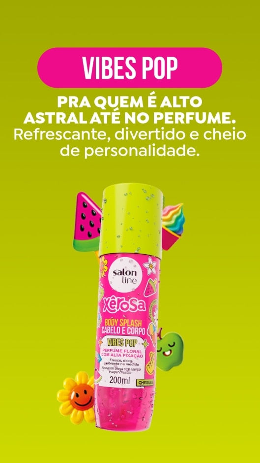 Body Splash Salon Line Xerosa Vibes Pop 200 ml