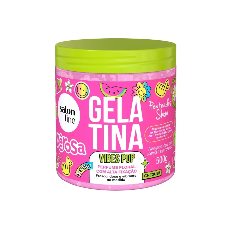 Gelatina Salon Line Xêrosa Vibes Pop 500g