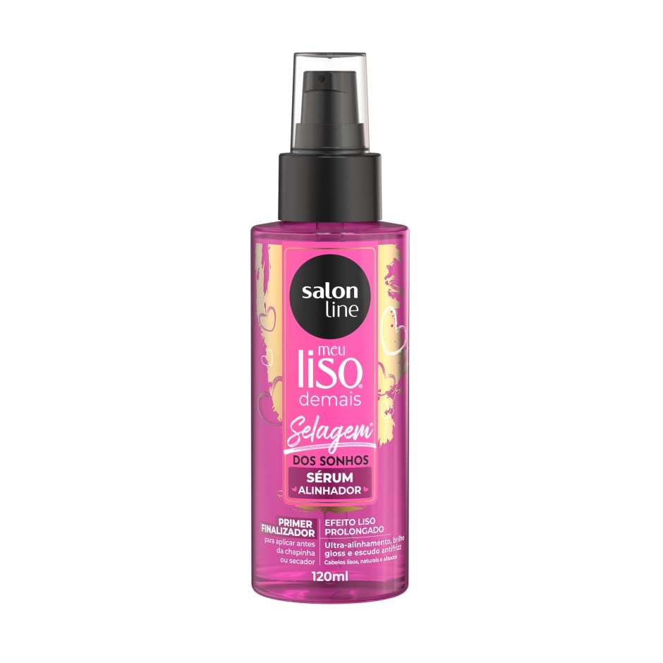 Sérum Capilar Salon Line Meu Liso Selagem dos Sonhos Demais 120ml