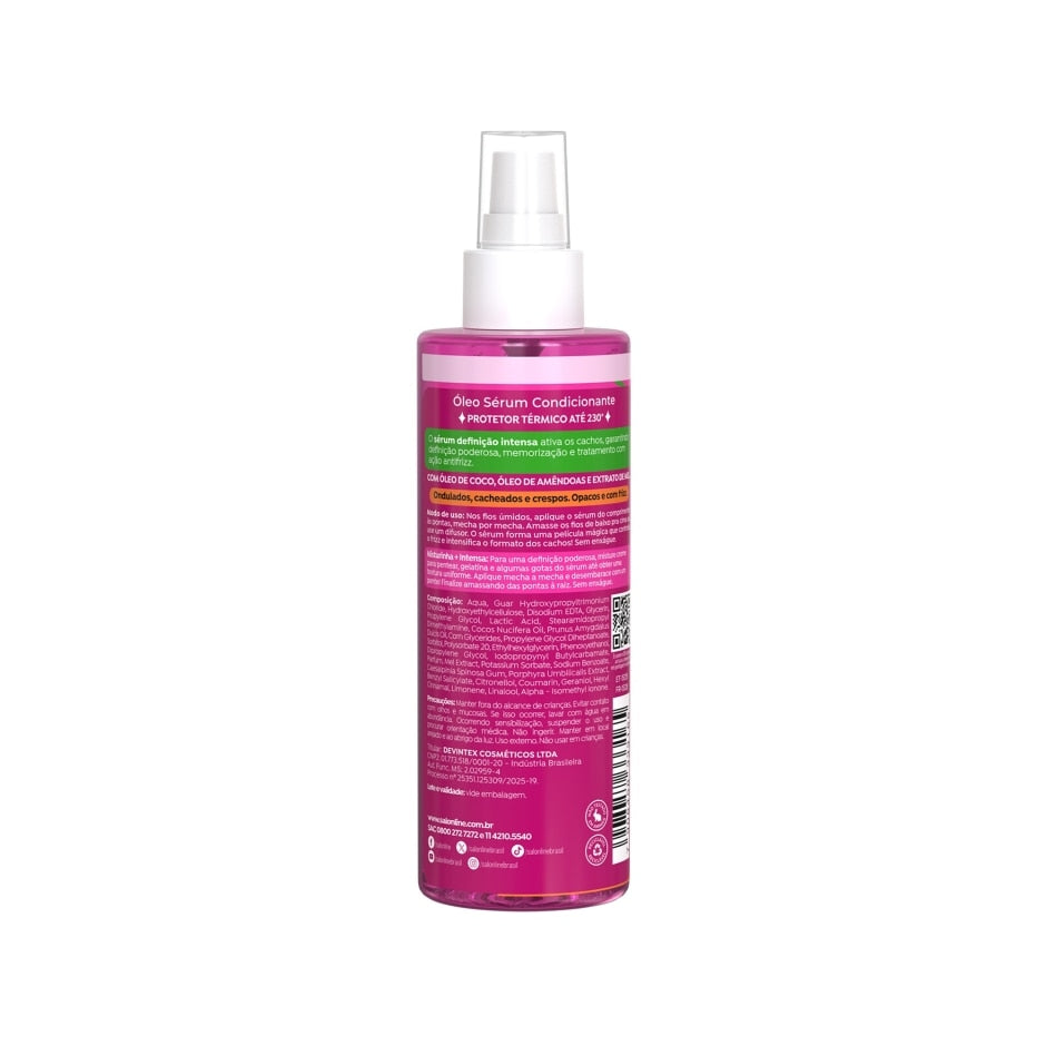 Óleo Sérum Salon Line Cachos dos Sonhos Multy Definição Intensa 200 ml
